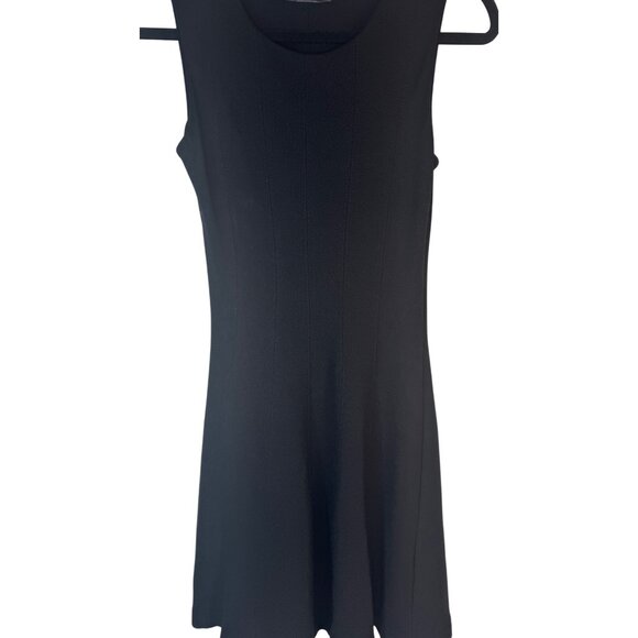 2/$30 ZARA XS Basic Black Knit Sleeveless Dress - Picture 9 of 15